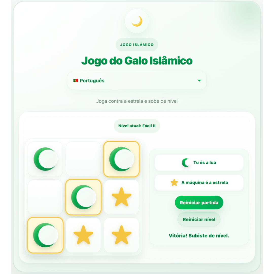 Tres en Raya Islámico Tres en raya islámico, juego educativo de WALIDA